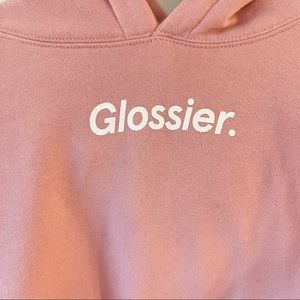 Pink Glossier Merch Hoodie